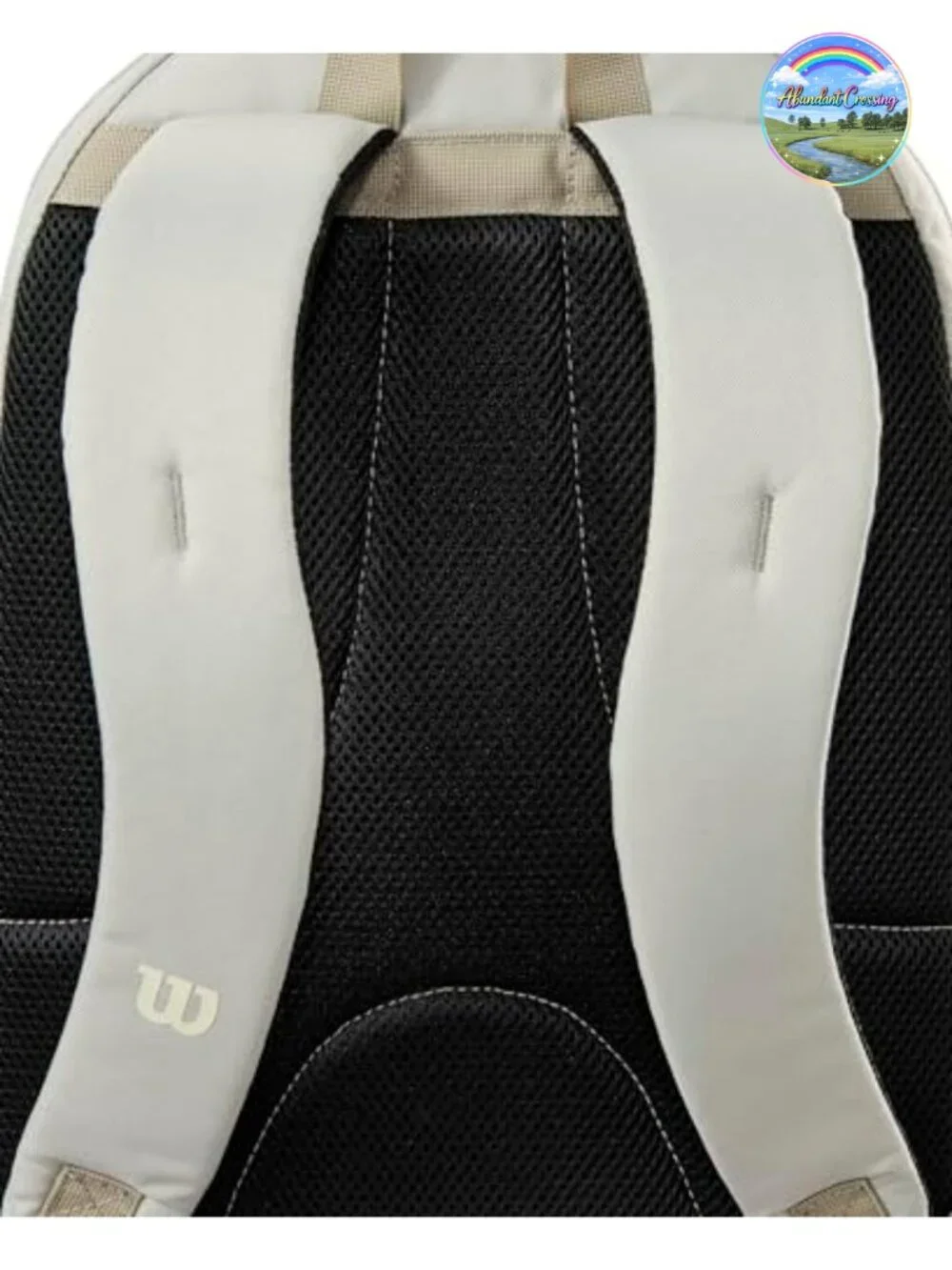 Tennis Racket Backpack Holds 2 Rackets Polyester Adjustable Straps